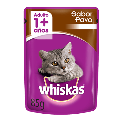 Whiskas Sobrecito Para Gatos Pavo en Salsa